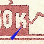 Košické vydání 1,50 K/typy/3.typ o