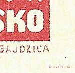 Košické vydání 2,- K/rozměřovací značky/A 10 d.p