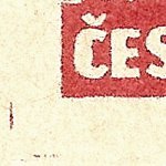 Košické vydání 2,- K/rozměřovací značky/A 13 d.l