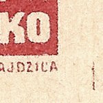 Košické vydání 2,- K/rozměřovací značky/A 17 d.p