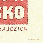 Košické vydání 2,- K/rozměřovací značky/B 10 d.p