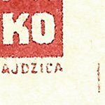 Košické vydání 2,- K/rozměřovací značky/B 15 d.p