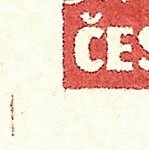 Košické vydání 2,- K/rozměřovací značky/B 16 d.l
