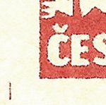 Košické vydání 2,- K/rozměřovací značky/B 17 d.l