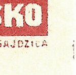 Košické vydání 2,- K/rozměřovací značky/B 17 d.p
