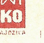 Košické vydání 2,- K/rozměřovací značky/B 18 d.p