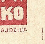 Košické vydání 2,- K/rozměřovací značky/B 19 d.p