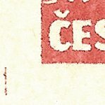 Košické vydání 2,- K/rozměřovací značky/B 20 d.l
