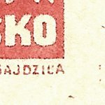 Košické vydání 2,- K/rozměřovací značky/B 20 d.p