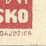 Košické vydání 2,- K/rozměřovací značky/C 50 d.p
