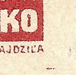 Košické vydání 2,- K/rozměřovací značky/C 80 d.p