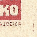 Košické vydání 2,- K/rozměřovací značky/C 91 d.p