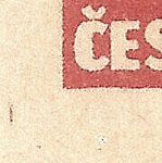 Košické vydání 2,- K/rozměřovací značky/C 95 d.l