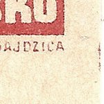 Košické vydání 2,- K/rozměřovací značky/C 95 d.p