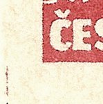 Košické vydání 2,- K/rozměřovací značky/C 96 d.l