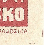 Košické vydání 2,- K/rozměřovací značky/C 96 d.p