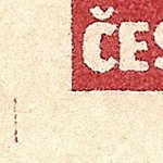 Košické vydání 2,- K/rozměřovací značky/C 100 d.l