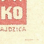 Košické vydání 2,- K/rozměřovací značky/D 10 d.p