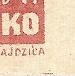 Košické vydání 2,- K/rozměřovací značky/D 20 d.p