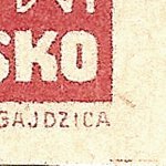 Košické vydání 2,- K/rozměřovací značky/D 70 d.p