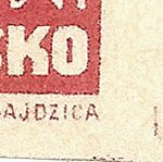 Košické vydání 2,- K/rozměřovací značky/D 80 d.p