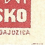 Košické vydání 2,- K/rozměřovací značky/D 90 d.p