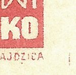 Košické vydání 2,- K/rozměřovací značky/D 92 d.p