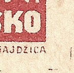 Košické vydání 2,- K/rozměřovací značky/D 96 d.p