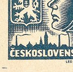 Košické vydání 6,- K/rozměřovací značky/CS 356 A 1 l.d.roh