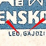 Košické vydání 6,- K/typy/CS 356 1.typ a  lichá řada,liché zn.pole