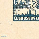 Košické vydání 6,- K/rozměřovací značky/CS 356 A 11 l.d.roh okraj PA