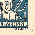 Košické vydání 6,- K/rozměřovací značky/CS 356 A 11 p.d.roh
