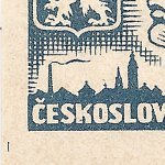 Košické vydání 6,- K/rozměřovací značky/CS 356 A 14 l.d.roh