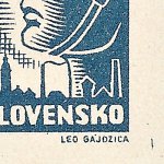 Košické vydání 6,- K/rozměřovací značky/CS 356 A 14 p.d.roh
