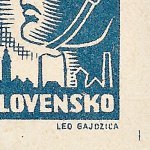 Košické vydání 6,- K/rozměřovací značky/CS 356 A 19 p.d.roh