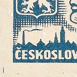 Košické vydání 6,- K/rozměřovací značky/CS 356 A 20 l.d.roh