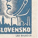 Košické vydání 6,- K/rozměřovací značky/CS 356 B 14 p.d.roh