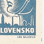 Košické vydání 6,- K/rozměřovací značky/CS 356 B 17 p.d.roh