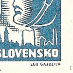 Košické vydání 6,- K/rozměřovací značky/CS 356 B 19 p.d.roh