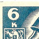 Košické vydání 6,- K/rozměřovací značky/CS 356 C 41 l.h.roh