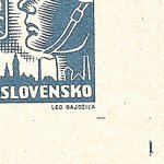Košické vydání 6,- K/rozměřovací značky/CS 356 C 100 p.d.roh okraj PA