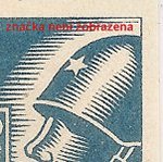 Košické vydání 6,- K/rozměřovací značky/CS 356 D 4 p.h.roh