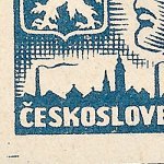 Košické vydání 6,- K/rozměřovací značky/CS 356 D 11 l.d.roh