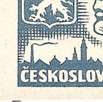 Košické vydání 6,- K/rozměřovací značky/CS 356 D 31 l.d.roh