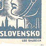 Košické vydání 6,- K/rozměřovací značky/CS 356 D 80 p.d.roh