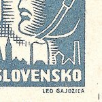 Košické vydání 6,- K/rozměřovací značky/CS 356 D 93 p.d.roh