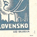 Košické vydání 6,- K/rozměřovací značky/CS 356 D 100 p.d.roh