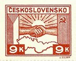 Košické vydání 9,- K/typy/CS 357 3.typ a sudá řada, liché ZP
