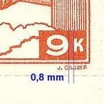Košické vydání 9,- K/typy/CS 357 3.typ c