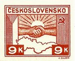Košické vydání 9,- K/typy/CS 357 4.typ a sudá řada,sudé ZP